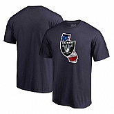 Oakland Raiders NFL Pro Line by Fanatics Branded Banner State T-Shirt Navy,baseball caps,new era cap wholesale,wholesale hats